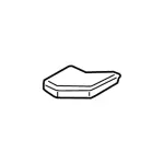 KB3Z16A454A - : Front Cap for Ford: Ranger Image