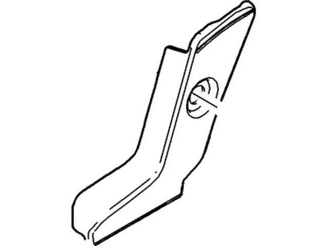 7A2Z7861349AAC - Body: Hinge Cover for Ford: Explorer Sport Trac Image