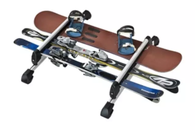 NPN071035 - Hauling: Base Carrier Bars And Snowboard/Ski Deluxe for Volkswagen: Touareg Image