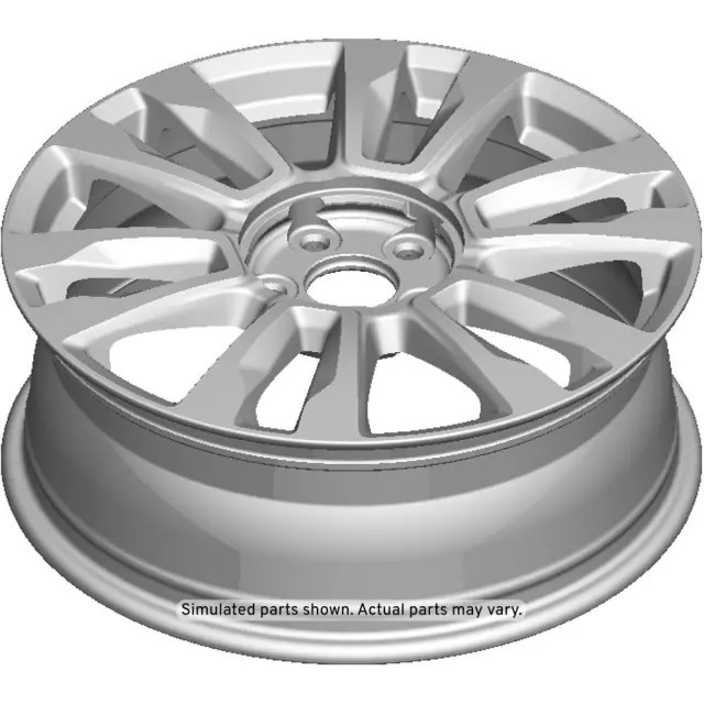 23446996 - : 19x7-Inch Aluminum Wheel for GMC: Terrain Image