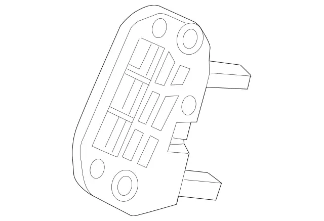2467230114 - Rear Doors: Holder for Mercedes-Benz: B Electric Drive, B250e, C250, C350, C63 AMG, CLA250, GLA250 Image image