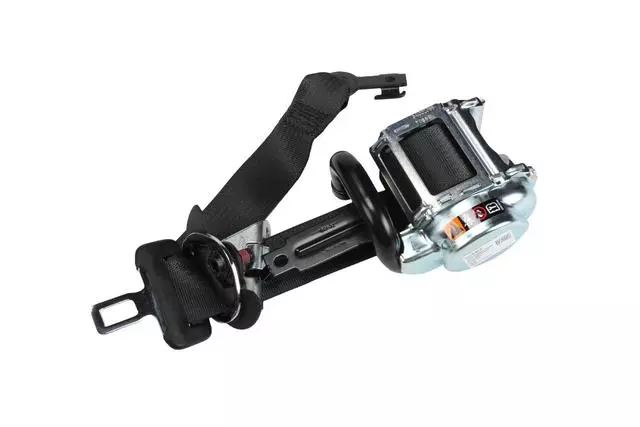 Jet Black Driver Seat Retractor Side Belt - GM (19351689)