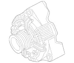 11154720283 - : Remanufactured Alternator for Mercedes-Benz Image