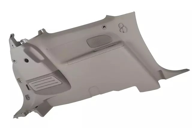 Titanium Driver Side Quarter Lower Rear Trim Panel with Speaker - GM (23389733)