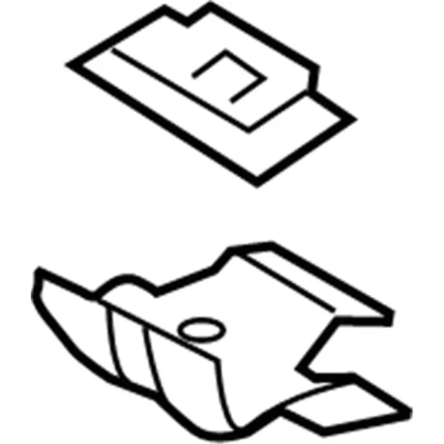 FL3Z15000L06A - Body: Support for Ford: Expedition, F-150, F-150 Lightning, F-250 Super Duty, F-350 Super Duty, F-450 Super Duty | Lincoln: Navigator Image