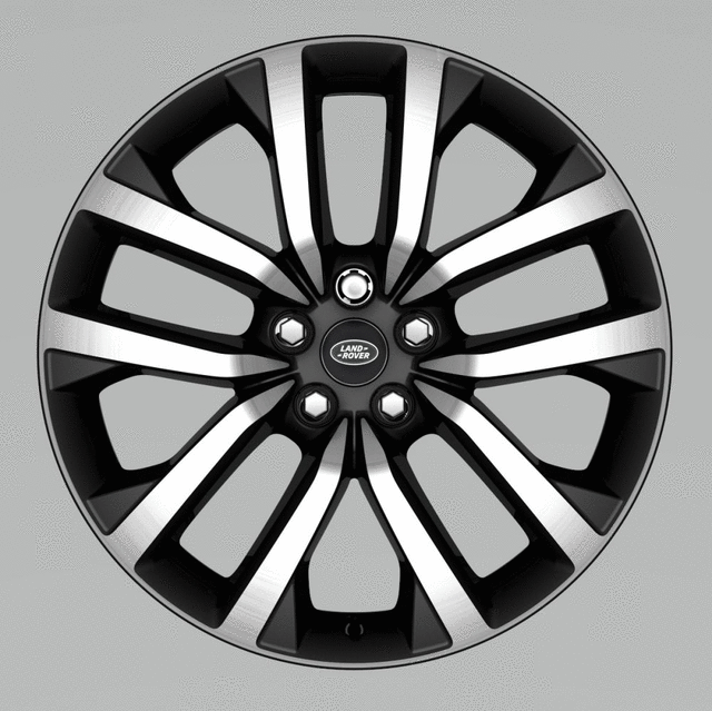 Alloy Wheel, 21" Style 5123, 5 Split-Spoke - Land-Rover (LR142063)