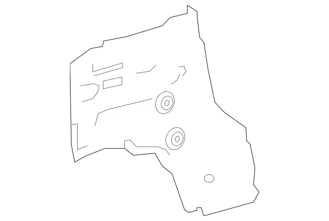 2136826002 - Exhaust System: Shielding for Mercedes-Benz: AMG GT 43, AMG GT 53, CLS450, CLS53 AMG, E53 AMG Image image