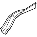 FR3Z6316060A - Body: Upper Reinforced for Ford: Mustang Image