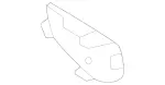 1678856600 - Attachment Parts: Towing Eye Cover for Mercedes-Benz Image
