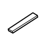 BK2Z8321A - : Door Window Seal for Ford: E-Transit, Transit-150, Transit-250, Transit-350, Transit-350 HD Image