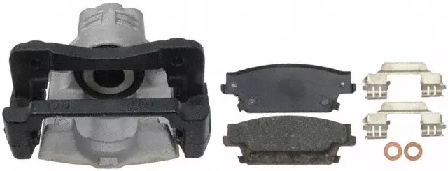 Rear Driver Side Disc Brake Caliper Assembly (Loaded Non-Coated), Remanufactured - GM (19285530)