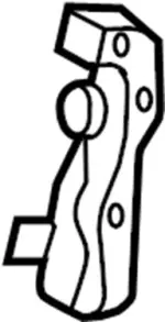 678900W000 - Body: Reinforced Beam Bracket for Infiniti Image