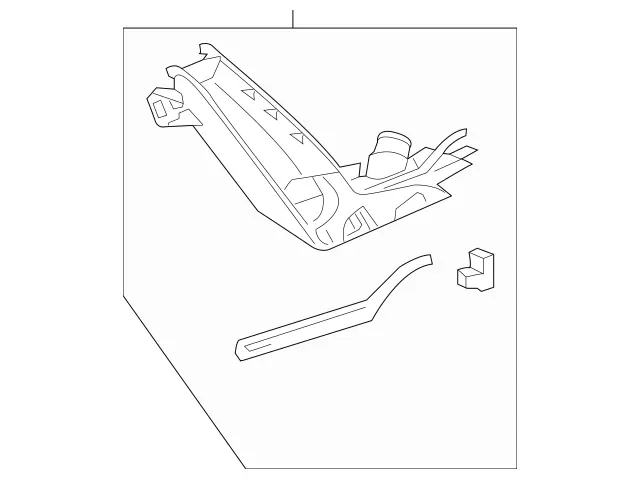 1777208400 - Rear Doors: Door Handle for Mercedes-Benz Image
