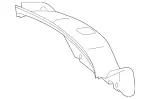 20469401259F08 - Body: Trunk Lid Trim for Mercedes-Benz: C 300, C 350, C 63 AMG&amp;reg; Image image