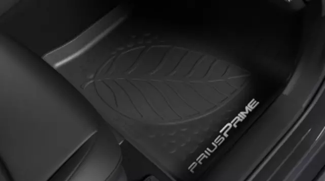 2021-2022 Toyota Prius Prime Plug Tub Style Front & Rear All Weather Floor Mat Set - Toyota (PT2063720020)