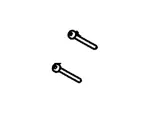 W707869S436 - Suspension: Stabilizer Bar Bolt for Ford: Ranger Image