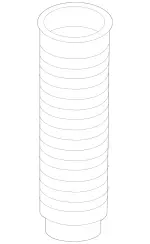 1663260498 - : Protective Tube, Sh ABS for Mercedes-Benz Image