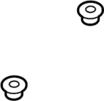 460451LA0A - Body: Reservoir Grommet for Infiniti Image