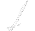 21369013259051 - Body: Lower Quarter Trim for Mercedes-Benz Image