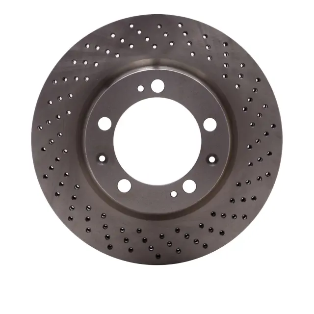 62002026D - Brakes &amp; Brake Parts: Disc Brake Rotor - Drilled for DYNAMIC FRICTION Image