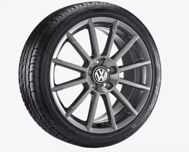 5G007149816Z - Wheels: 18 Inch Rotary Wheel - Anthracite for Volkswagen: Golf, Golf SportWagen, GTI, Jetta Image