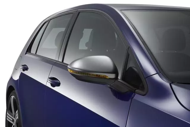 Satin Silver Mirror Caps - Volkswagen (5G0-072-530)