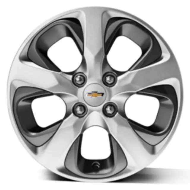 42697755 - : 15 Wheel, Silver Painted for Chevrolet: Spark Image