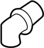 187925U300 - : Drain Hose Connector for INFINITI: EX35, EX37, QX50 Image