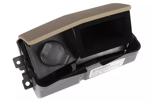 Medium Cashmere Front Floor Console Rear Compartment - GM (23235345)