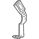 1L2Z7860044ABA - Electrical: Buckle End for Ford: Explorer | Mercury: Mountaineer Image