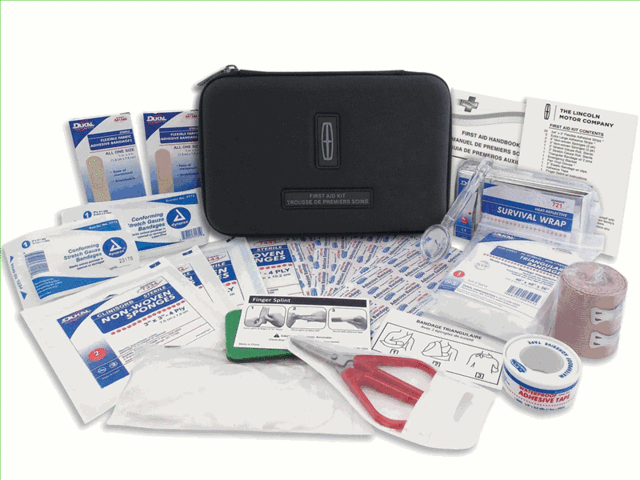 First Aid Kit - With Lincoln Logo - Ford (VFL3Z-19F515-D)