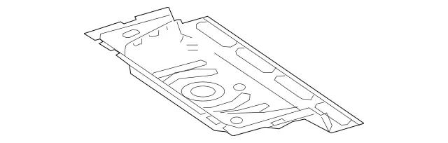 1776183500 - Substructure: Load Compartment Well for Mercedes-Benz: 180A, 180b, 220a, A220, A35 AMG, CLA250, CLA35 AMG, CLA45 AMG, CLA45 AMG S, GLA250, GLA35 AMG, GLA45 AMG Image image