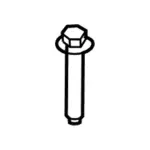 W302468S300 - Suspension: Upper Control Arm Bolt for Ford: Fusion | Lincoln: MKZ, Zephyr | Mercury: Milan Image