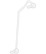 2033200589 - Rear Axle: Rod for Mercedes-Benz Image