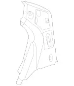 212637012264 - Body: Upper Panel for Mercedes-Benz Image