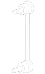 2303200432 - Rear Axle: Link Rod for Mercedes-Benz Image