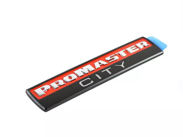 68235559AA - Exterior Ornamentation: Front Door Nameplate, Left for Ram: ProMaster City Image