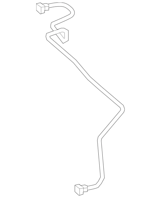 2224701264 - Fuel System: Fuel Line for Mercedes-Benz: Maybach S550, Maybach S560, Maybach S600, Maybach S650, S450, S550, S550e, S560, S600, S63 AMG, S65 AMG Image image