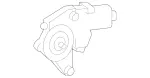 2129066802 - Driver Door: Gear Motor for Mercedes-Benz Image