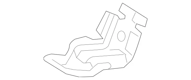 176923001464 - Rear Seat Bench: Holder for Mercedes-Benz: CLA250, GLA250 Image