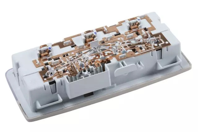 84141734 - : Jet Black Center Reading and Courtesy Lamp for GM Image
