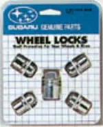 Detroit Axle Ceramic Brake Pad Set + 20pc Lug Nuts For Subaru Impreza, Legacy, Outback
