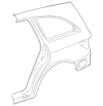 2516302207 - Side Panels: Paneling, Side Wall for Mercedes-Benz Image