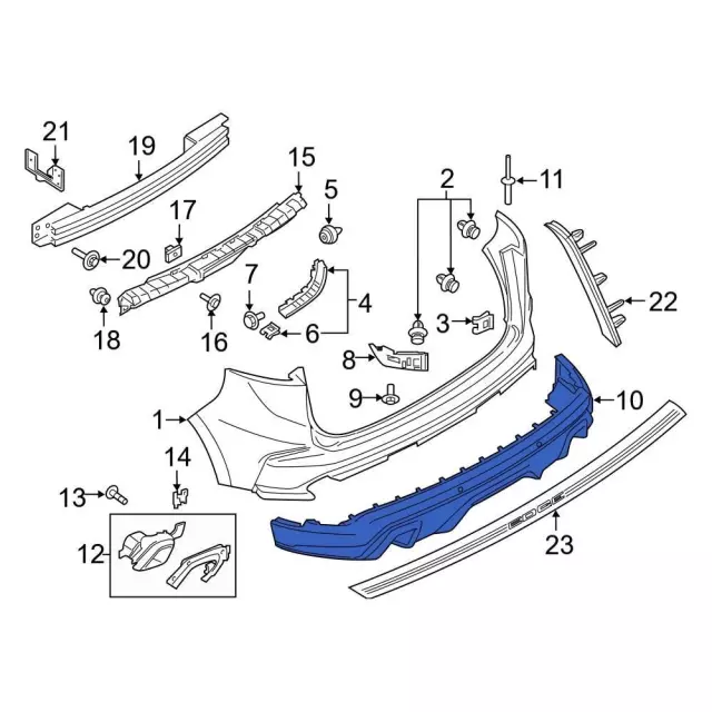 KT4Z17906GBPTM - Body: Lower Cover for Ford: Edge Image
