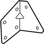 280323JA0A - Body: Tuner Bracket for INFINITI: JX35, QX60 Image