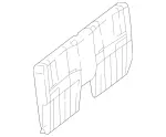 21293003627C70 - : Seat Back Assembly for Mercedes-Benz Image