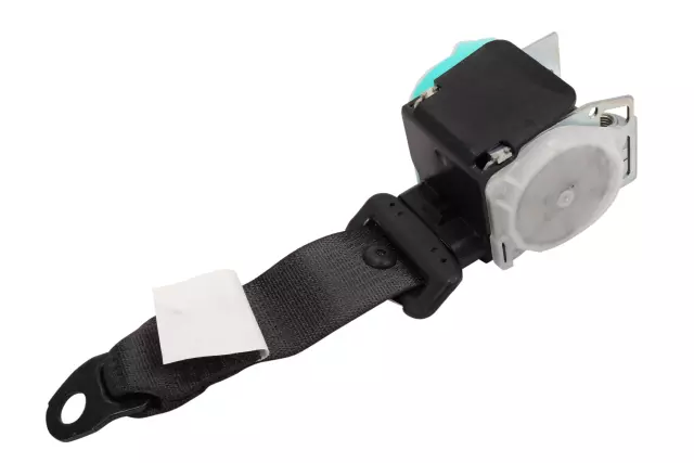 89027194 - : Ebony Rear Seat Center Retractor Side Belt for Hummer: H3 Image