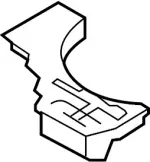 84979EH100 - Body: Spare Tire Panel for INFINITI: M35, M45 Image image