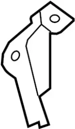 849443JA0A - Body: Front Cover for INFINITI: JX35, QX60 Image image