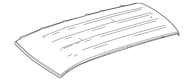 2536500600 - Roof: Paneling, Roof for Mercedes-Benz: GLC300, GLC43 AMG, GLC63 AMG Image image